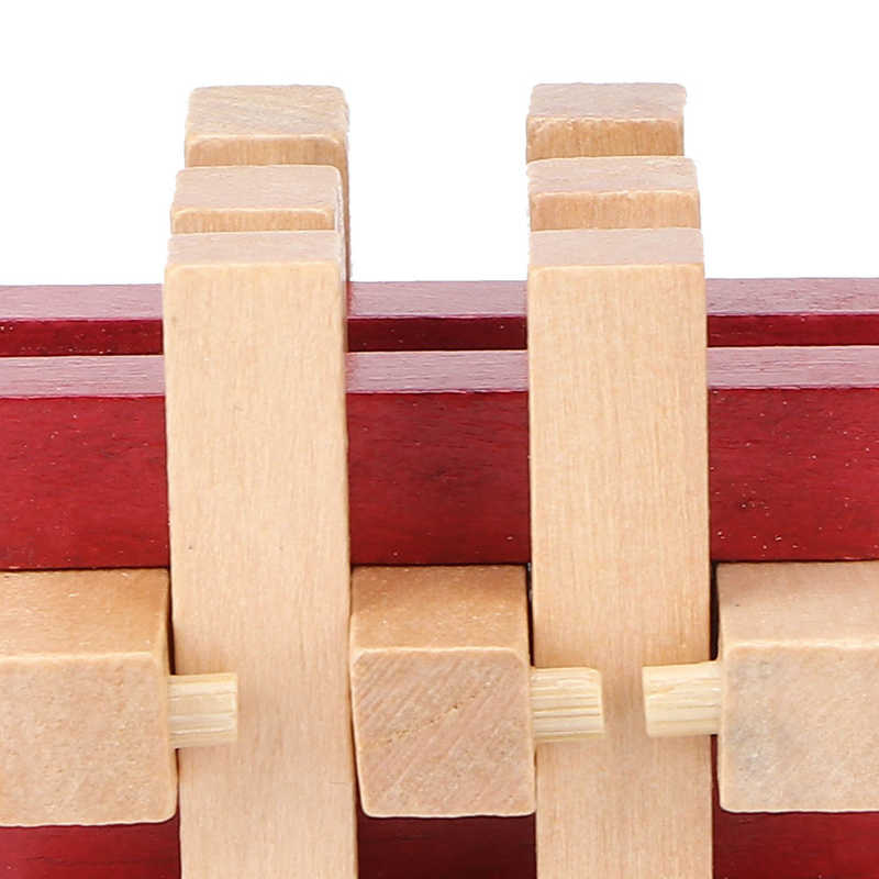 Wooden Puzzle Lock Safe Harmless Brain Teaser Puzzles for Home Use