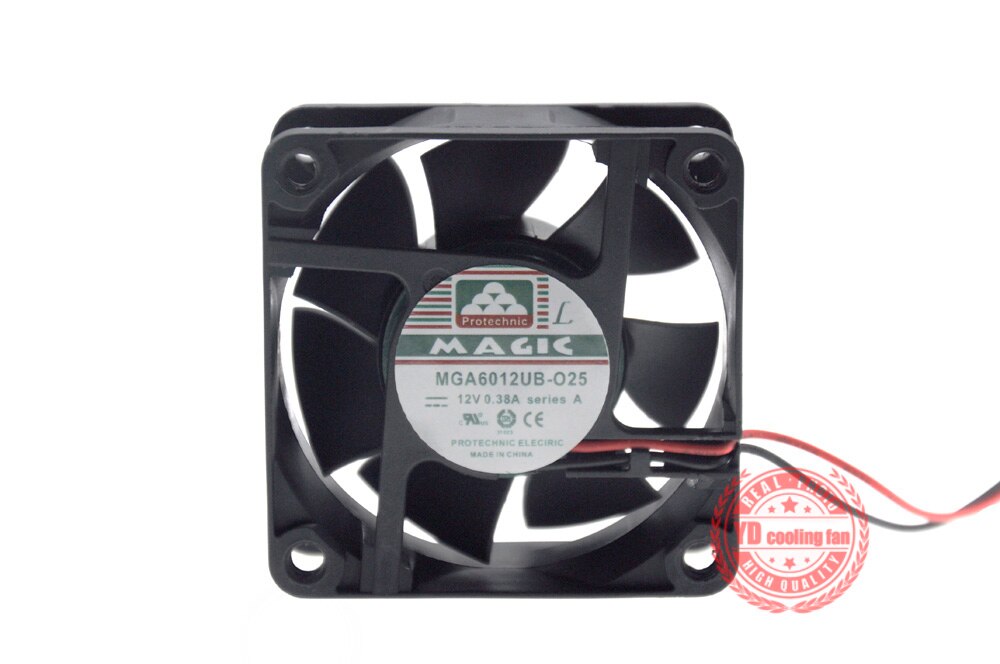 Protechnic Magic MGA6012UB-O25 6025 12V 0.38A cooling fan