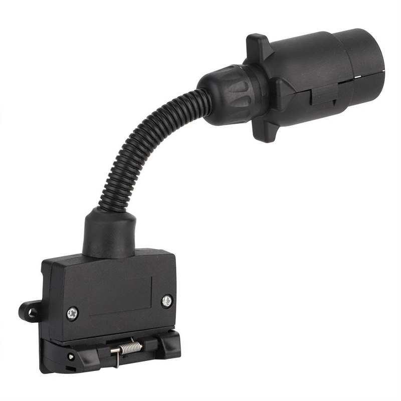 Auto alternador placa alternador EU 7 vías a AU 7 vías plano hoja remolque enchufe adaptador conector camión