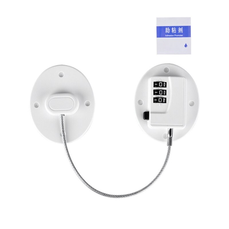 HX5D Baby Safety Lock Kids Prevent Children Falling Window Restrictor Infant Security Coded Lock Door Drawer Cabinet Code Locks: W2