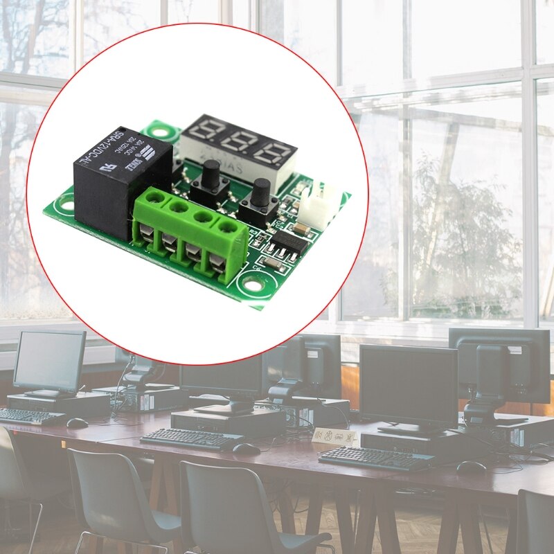 High-precision Temperature Controller Display Digital Thermostat Sensor Temperature Control Modules 0.28 inch Display