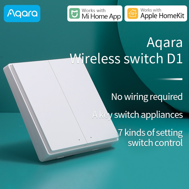 Xiaomi Aqara Wireless Switch ZigBee connection Aqara Hub gateway 3 Mi Smart Home Wireless Key Wall Switch work with Mijia Apple
