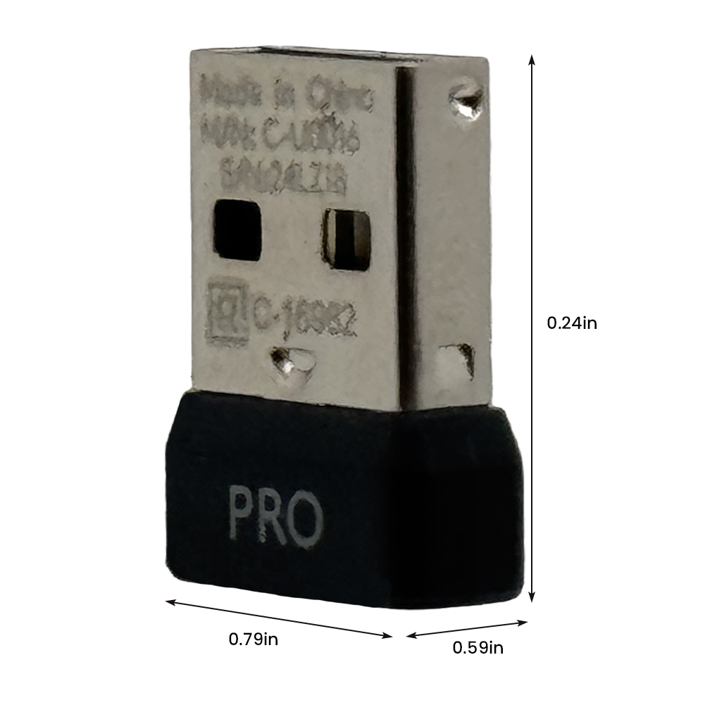 USB-ontvanger Vervangende muisontvangeradapter Draadloze dongle-adapter voor Logitech G Pro Wireless/G Pro X Superlight