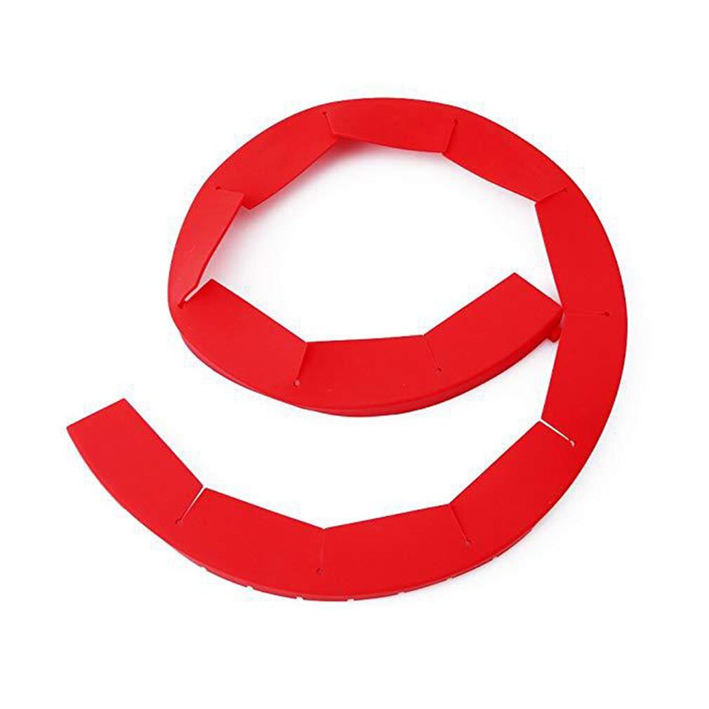 Kitchen Food Pizza Tool Pie Dish Crust Protector Shield Pan Silicone Adjustable Pie Shield Tools Kitchen Baking Tool