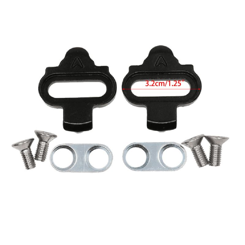652D Pedal Clipless Cleat Set SPD MTB Bike Cleats Racing Riding Equipment for Wellgo WPD-98A SH51 SH55 SH56