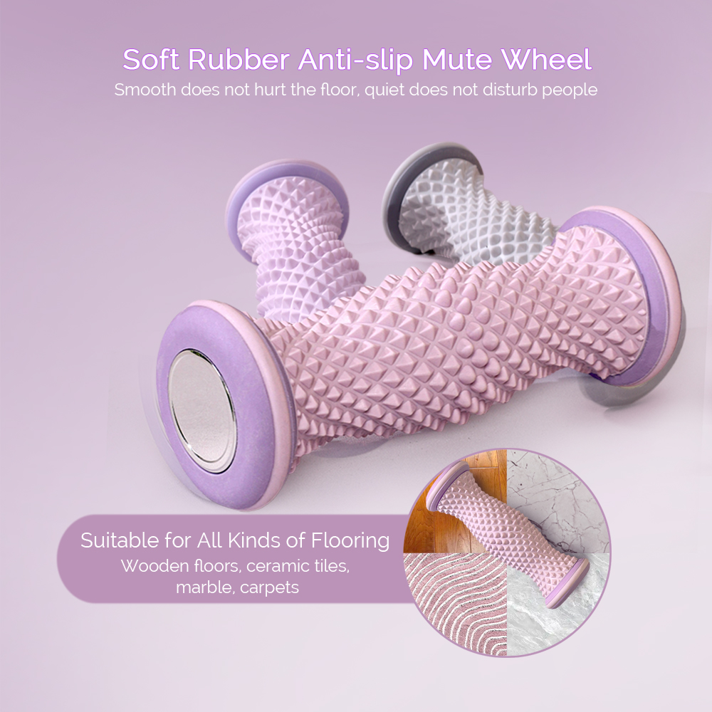 Fotmassagerulle yogamassageboll plantar fascia-rulle ben hand fotmassage