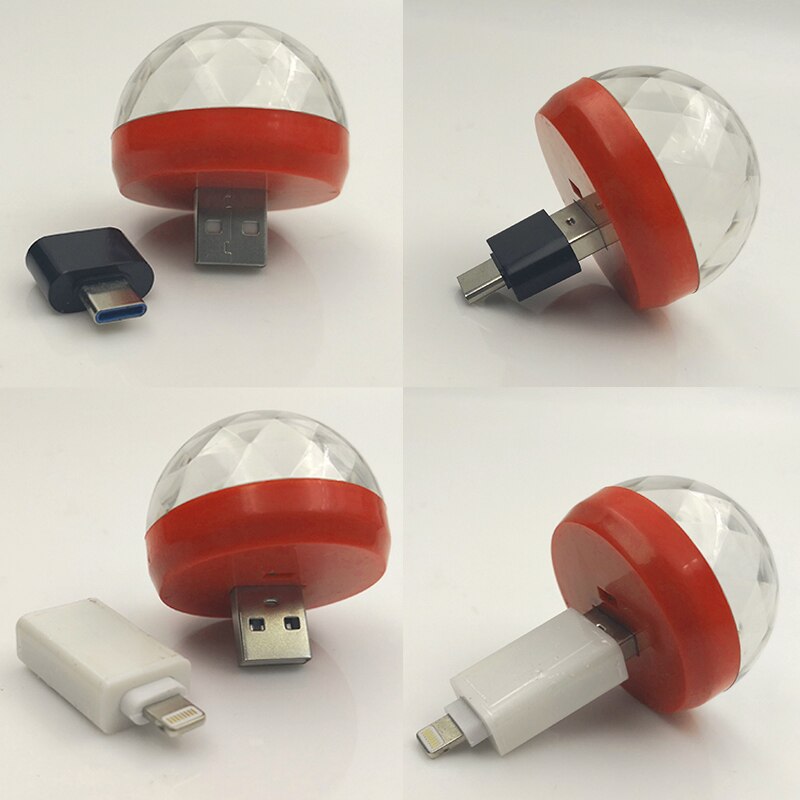 Cnsunnylight mini led auto decoratieve interieur neonlampen usb sfeerlicht dj rgb kleurrijke muzieklamp disco feest autostyling