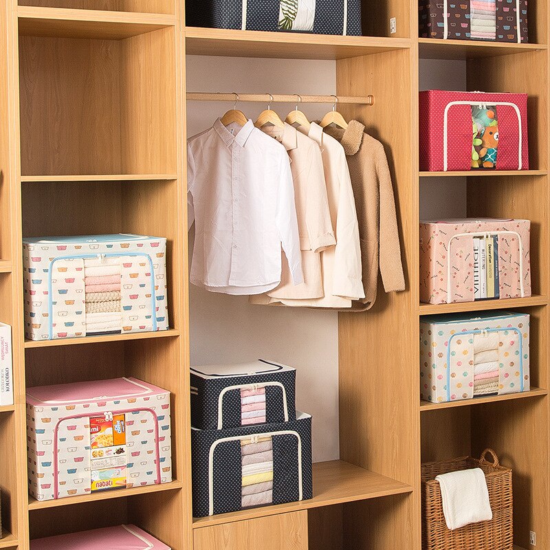 Car Trunk Organizer Fabric Storage Box Foldable Clothes Bag Laundry Blanket Pillow Toy Storage Cabinet Toolbox Quilt storage bag