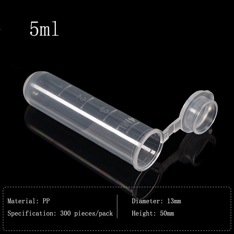 Plastic Centrifuge Tube Scale Centrifuge Tube / EP Tube Round Bottom Seed Bottle PCR with EP Tube Virus Sampling Tube