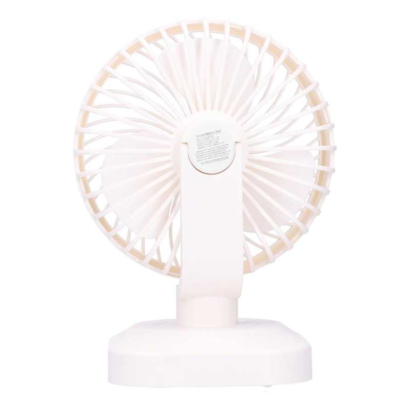 Oscillating fan Table Fan Adjustable Portable Mini Fan 3‑Speeds Desktop Fan for Office Home USB Charging Portable Desktop Fan
