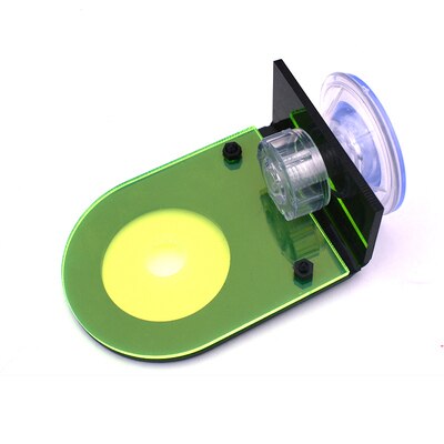 Fluorescence Coral Frag Rack SPS Acrylic Marine Aquarium Reef With Plugs LPS bracket Mount Tool for being placed: Green 1 hole