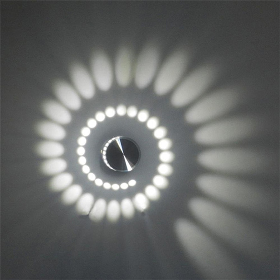3W led wall lamp AC85-265V Modern Light Fixture luminous lighting Simple Style Sconce indoor Wall decoration light A