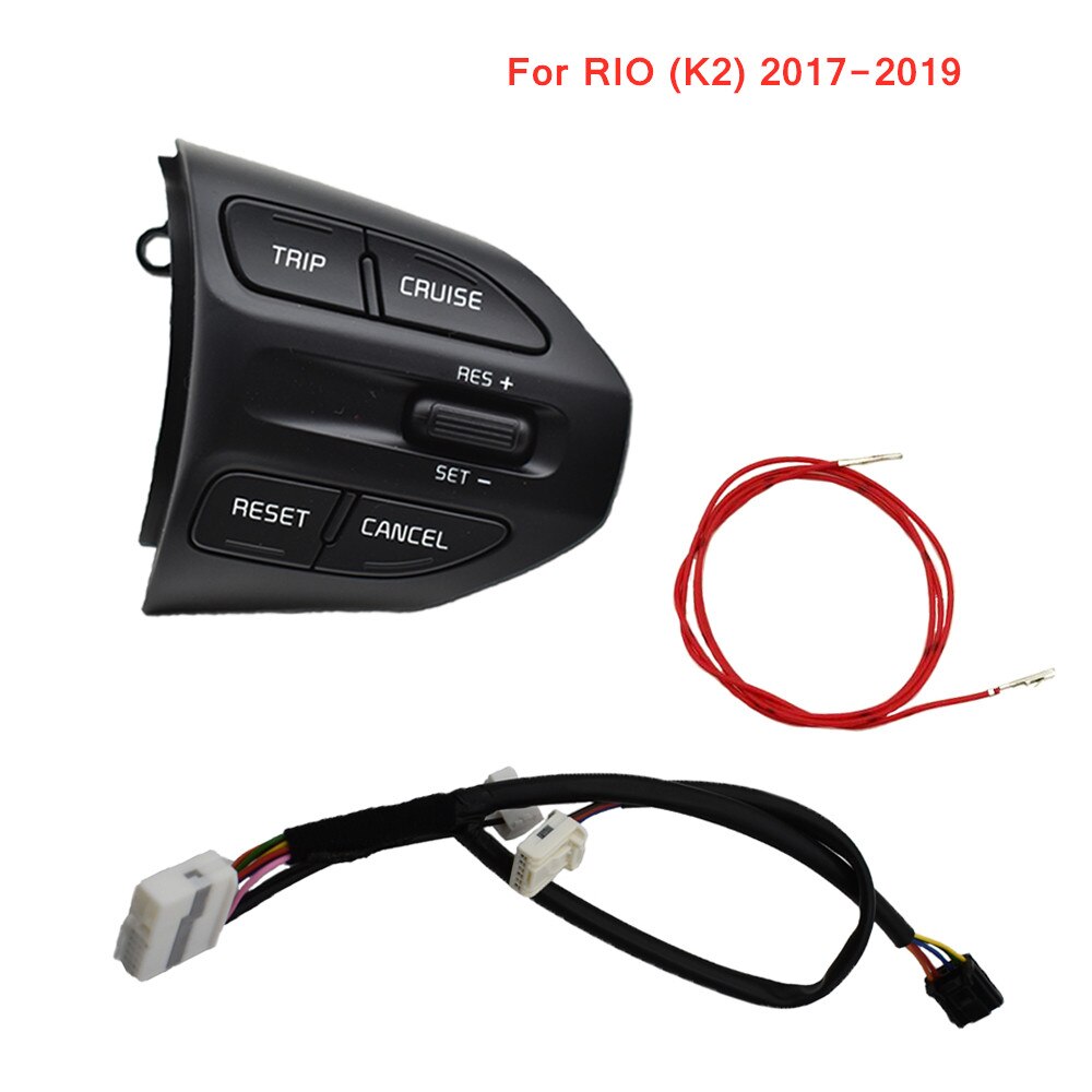Multifunktionskontakt rat fartpilot volumen bluetooth knap til  k2 rio 4 kia rio x-line