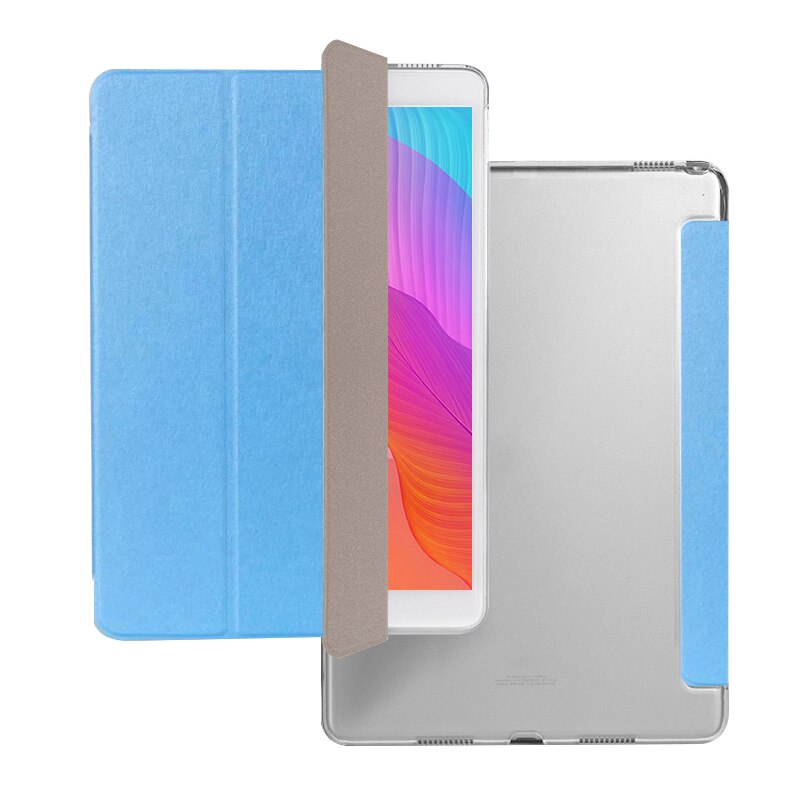 Inteligentne etui do Huawei MatePad T10S 10.1/T10 skórzane etui do tabletu Huawei MediaPad T5 10 10.1 &quot;AGS2-W09/L09/L03/W19: Blue / MatePad T10