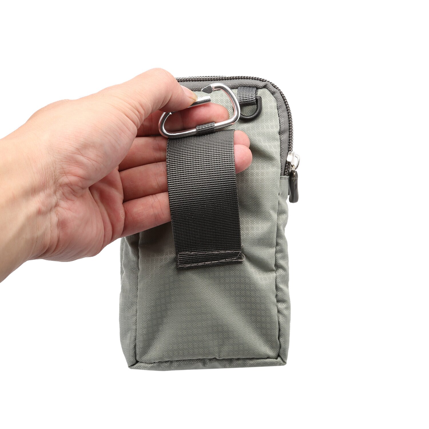 6.0 inch hardloopsport wandelriemclip heuptas casual mobiele telefoon portemonnee tas nylon voor iphone 12 11 xs max  xr 7 8 plus