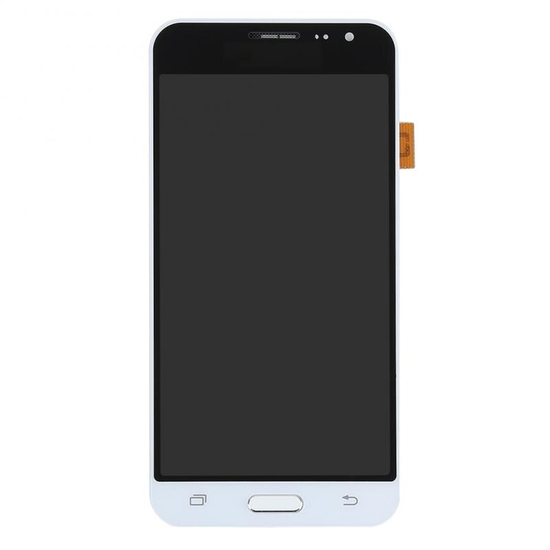 Lcd Touch Screen Voor Samsung Galaxy J3 J320 Met Frame Touch Screen Digitizer Mobiele Telefoon Reparatie Accessoires: White