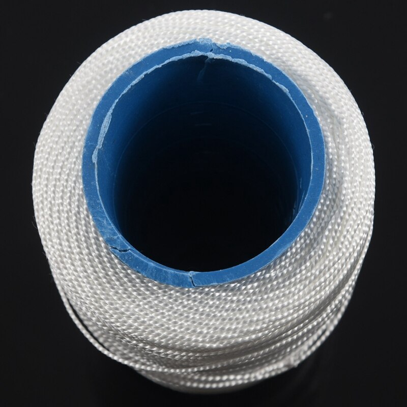 2 stk 400m 80 lbs nylon snoet buestreng tråd fiskesnor sysnor kite line, hvid og sort