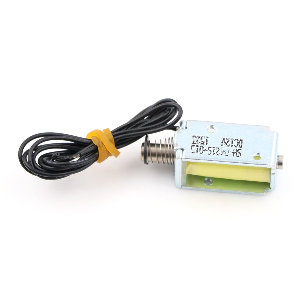 1 pcs 1.5 W 4 MM Slag Door Push Pull Type Solenoid Elektromagneet Voor DIY Micro Elektromagneet DC12V 120mA