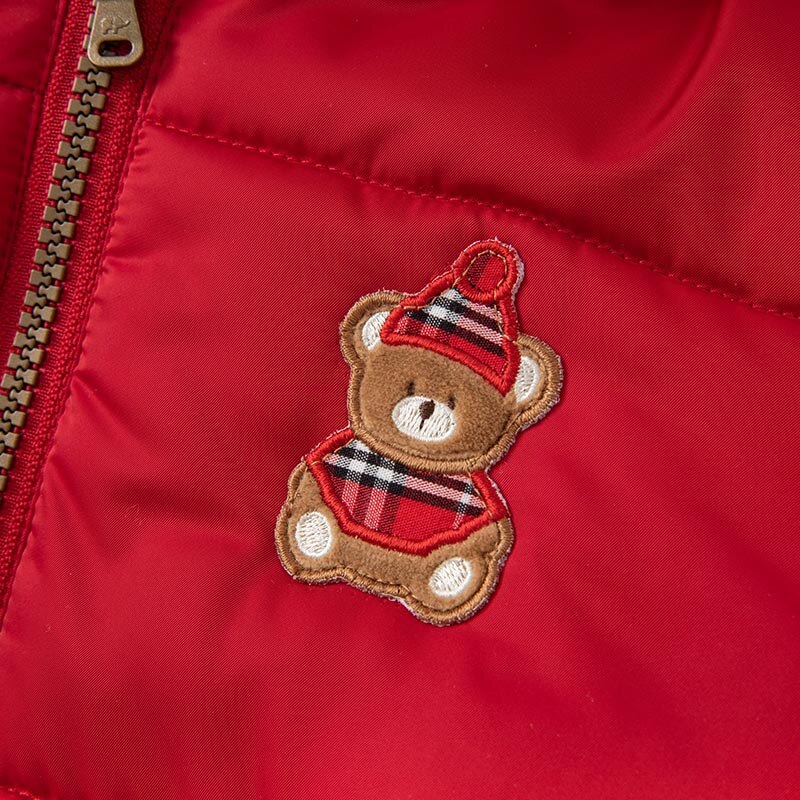 DBS19542 dave bella Winter Baby unisex Karikatur mit kapuze gepolsterten Mantel freundlicher freundlicher mädchen jungen Spitzen Kleinkind kleinkind oberbekleidung