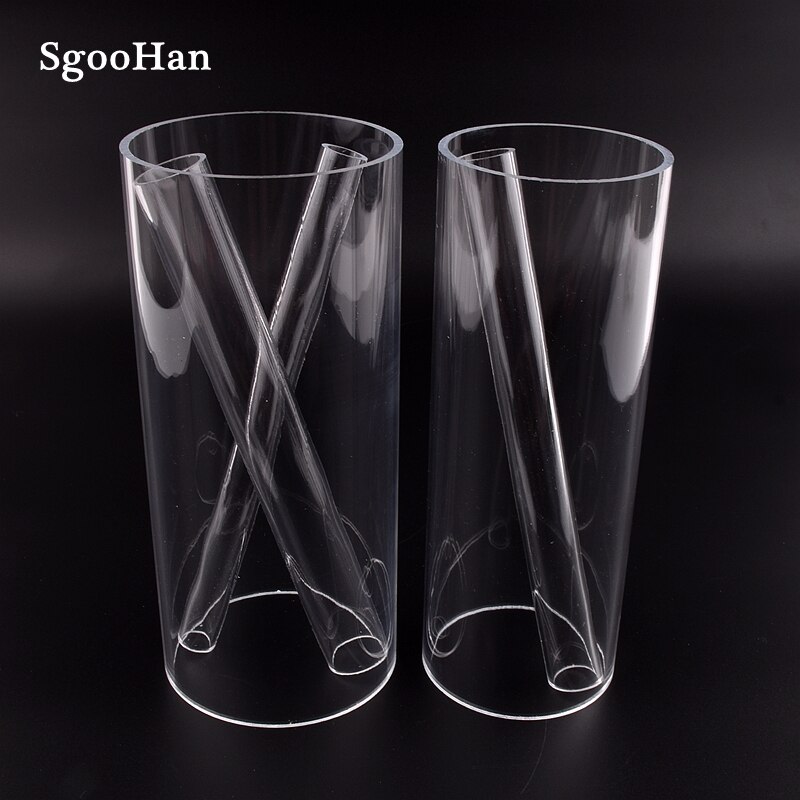 Länge 50cm OD 16 ~ 110mm Plexiglas Acryl Aquarium Aquarium Rohr Hause DIY Bewässerung System PMMA Rohr wasser Versorgung Rohr