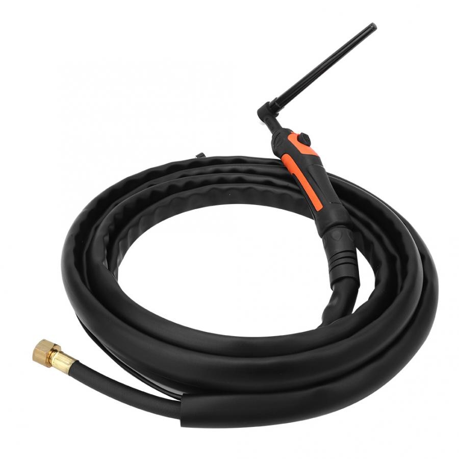 Kit de antorcha de soldadura TIG 0,5-1,6mm varilla de tungsteno M16x1.5 interfaz de aire con equipo de soldadura de Cable de 4m