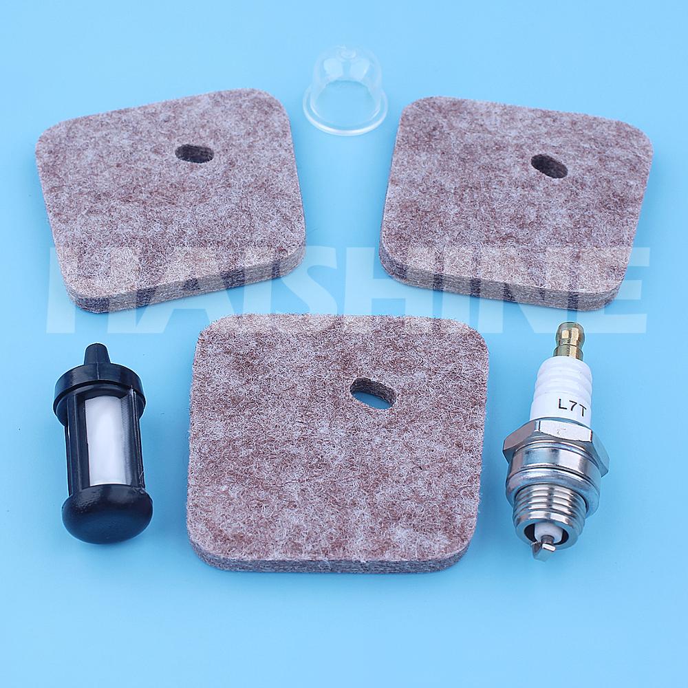 Luftfilter justeringssats för stihl  fs38 fs45 fs46 fs55 km55 hs45 fs55r trimmer penselklippare