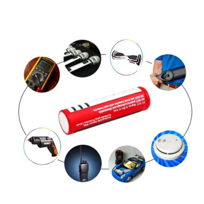 100%  originale 3.7v brc 18650 6800 mah oppladbare batterier med høy kapasitet . 18650 for lommelyktbatterier og elektroverktøy