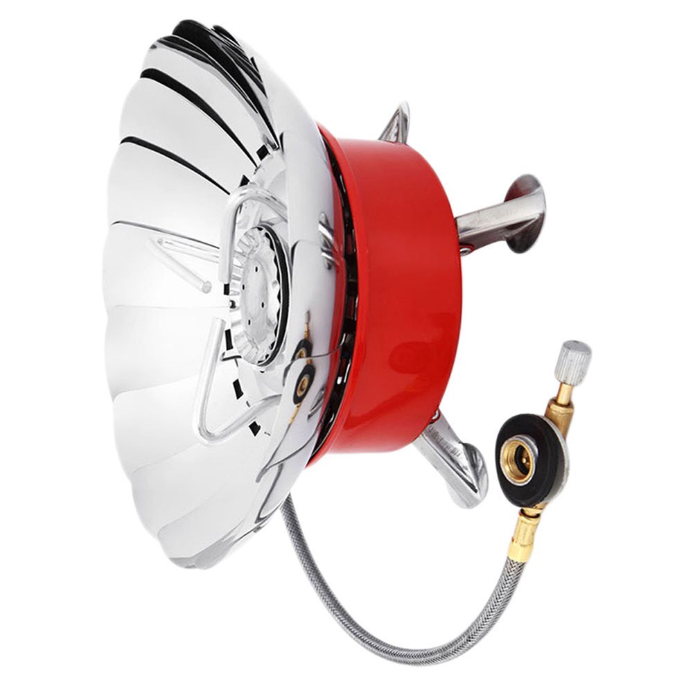 1Pc Brander Eindigt Duurzaam Kachel Hoofd Draagbare Gasbrander Staal Oven End Voor Outdoor Brander Barbecue Camping