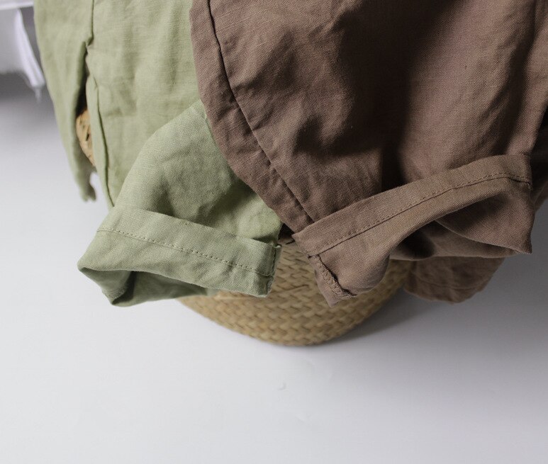 Zomer Baby Jongens Linnen Katoen Kalf-Lengte Broek Koreaanse Stijl Kinderkleding Pure Kleur Losse Kinderen Casual Broek