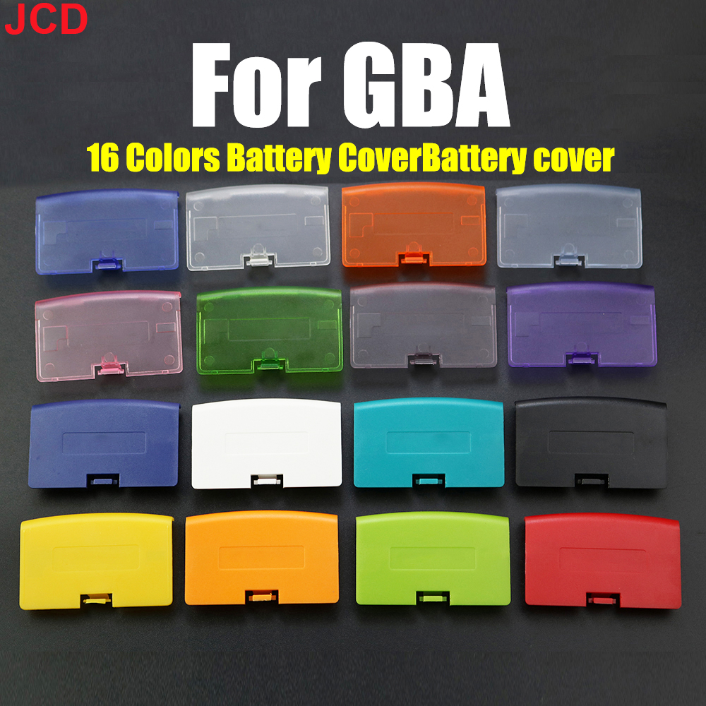Jcd 1Pcs Voor Gba Batterij Deksel Deksel Vervanging Voor Gba Achterdeur Case Voor Gameboy Gba Advance Console Case Cover
