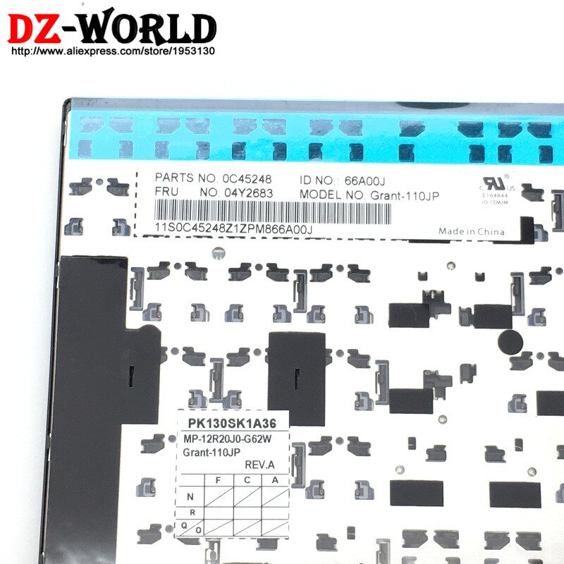 Original para Lenovo Thinkpad E531 E540 JP Teclado japonés Teclado 04Y2683 0C45248 04Y2720