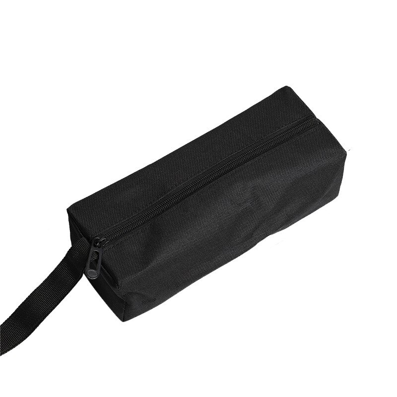 Maintenance tool bag Portable tool bag Small tool storage bag Hardware tool bag Metal parts Fishing travel storage bag: Black / 250x85x70mm