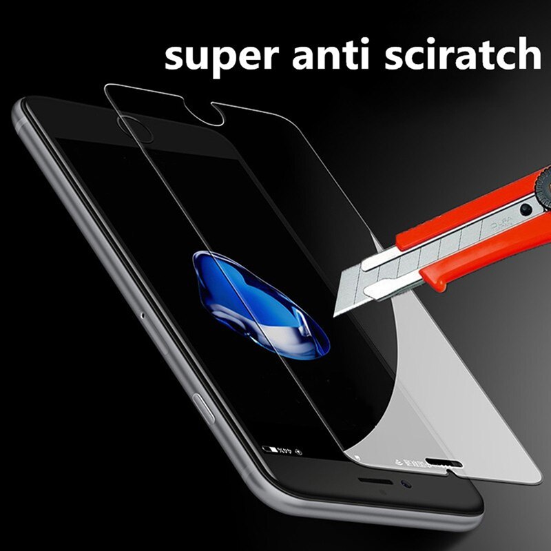 Beschermfolie glas voor iphone 11 pro max 6 6s plus 7 8 plus  x 9h screen protectors folie voor iphone x xs max xr gehard glas