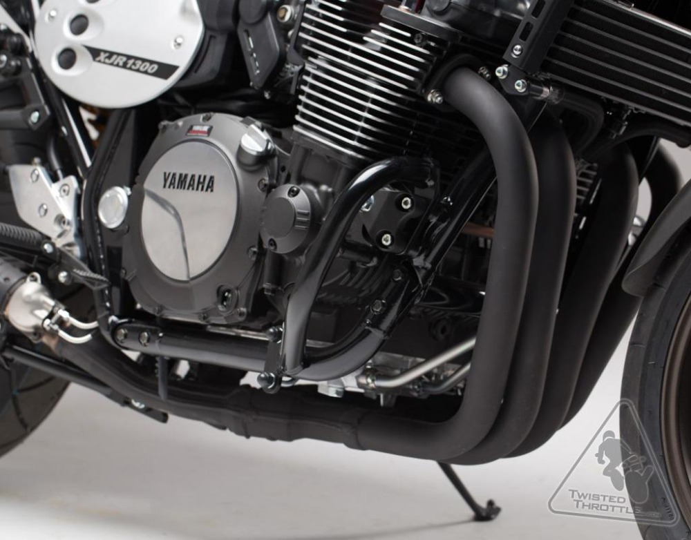 Highway Engine Guard Crash Beschermen Bars voor Yamaha XJR 1200 1300 XJR1200 XJR1300 alle jaren Zwart