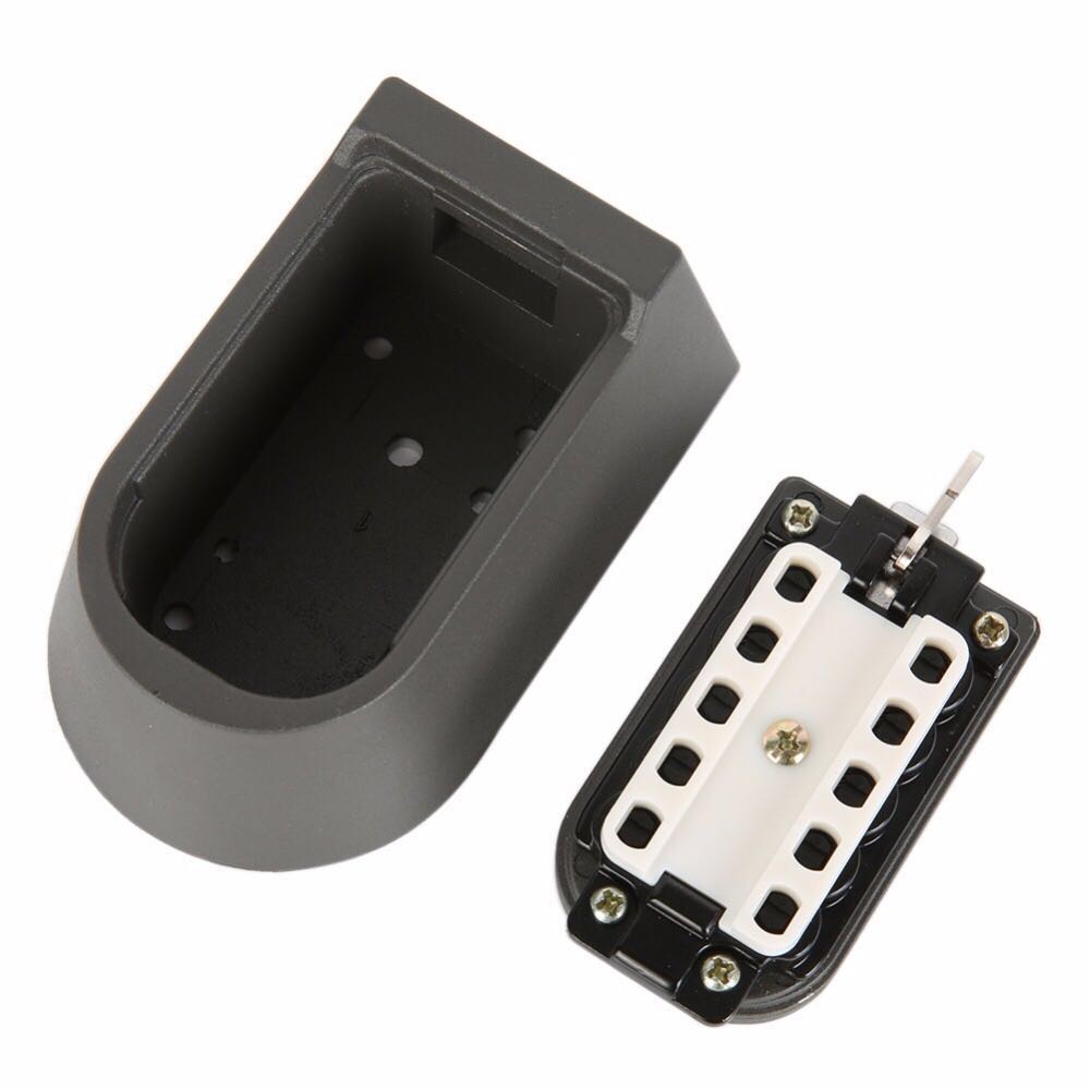 10-Digit Push Button Wall Mount Key Storage Box Combination Lock (016)