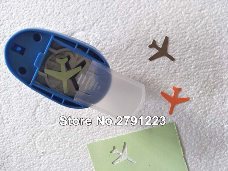 1.5 inch(3.2cm) Airplane Shape hole punch greeting card making tools handmade DIY scrapbook craft for children