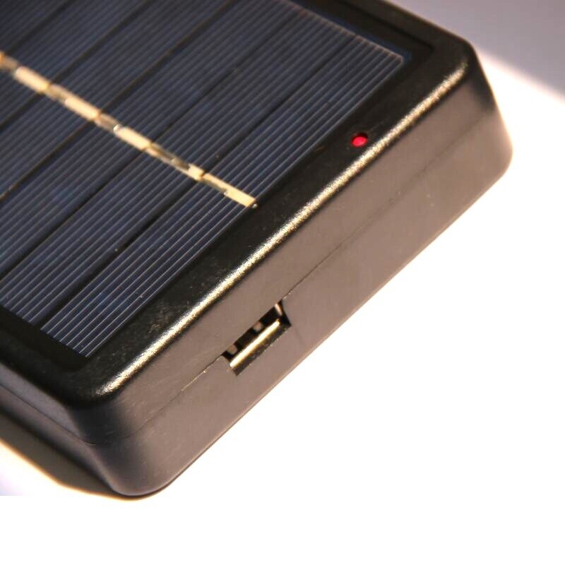 Cargador de Panel Solar USB de 5V 2W para batería 18650, Banco de energía de móvil, carga electrónica USB