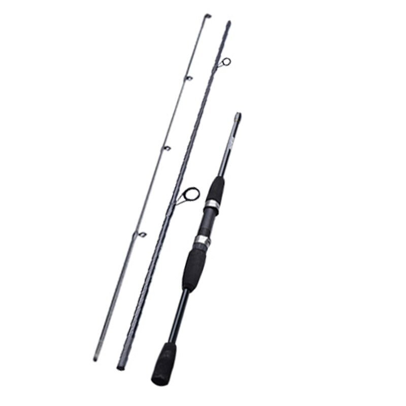 Free Post Pole Fishing Tackle Rod Lure 2.1m Telescopic Spinning Fishing Rod Glass Fiber Hand Fishing Casting Rod Accessories: White