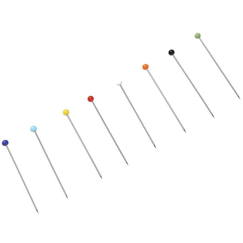 250 Stuks Naaien Pinnen Bal Glas Head Pins Rechte Quilten Pins Voor Naaister Sieraden Decoratie