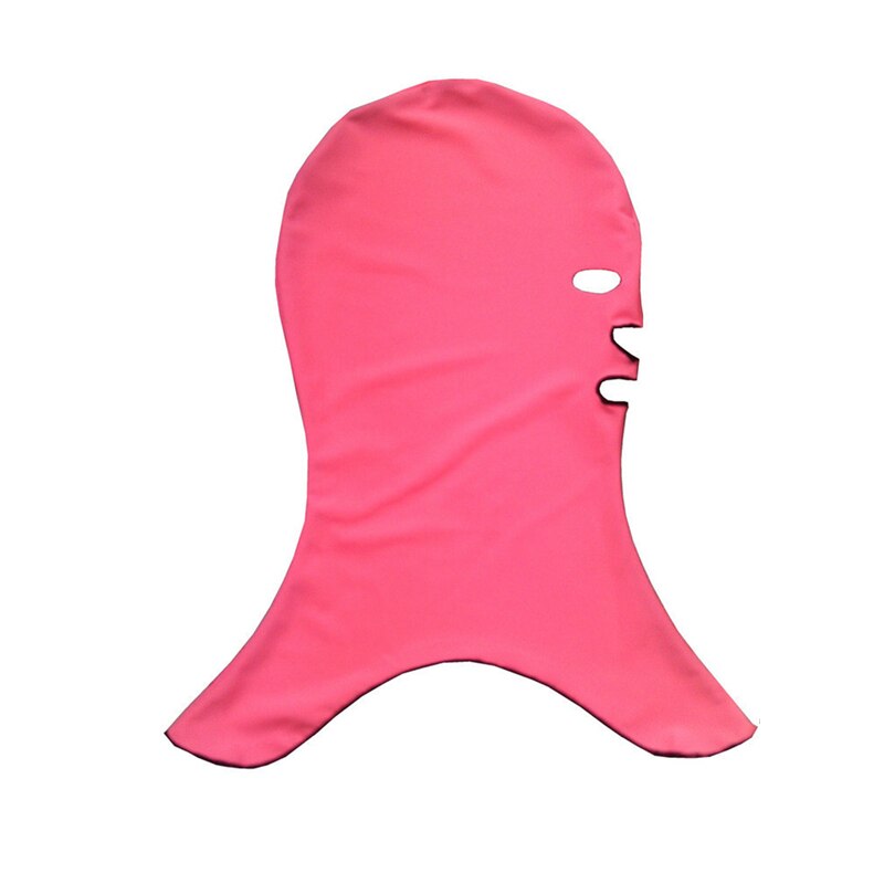 Swimming Hood Hat Anti-UV Swimming Hat Protection Wetsuit Face Mask Swim Cap Nylon Scuba Diving Facekini