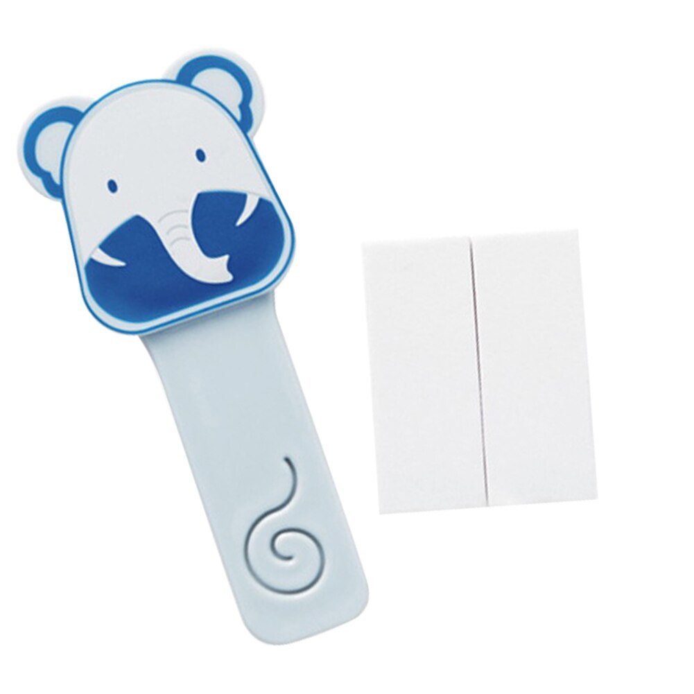 Mignon dessin animé toilette couverture dispositif de levage salle de bain couvercle poignée autocollant siège sanitaire accessoires J2Y