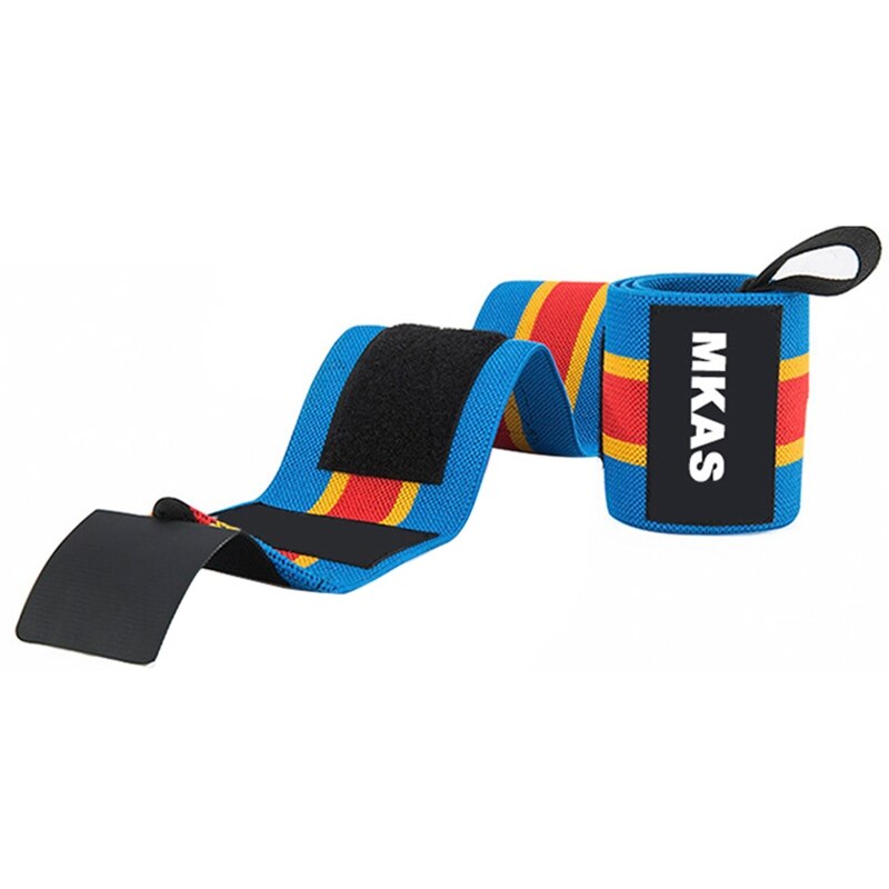 2022 elastische, atmungsaktive und verstellbare handgelenkbandagen für gewichtheben und powerlifting: Himmelblau