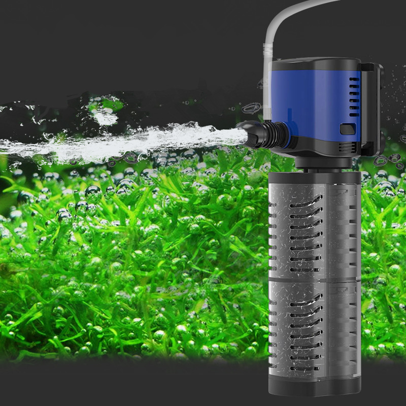 3 in 1 Filter für Aquarium Aquarium Filter Mini Aquarium Filter Aquarium Sauerstoff Tauch Wasserfilter