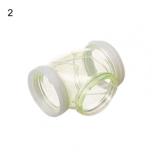 Hamster Toys Transparent Transparent Hamster Cage Expandable Hamster Cage Comfortable Hamster Tube Tunnel: 3 Links