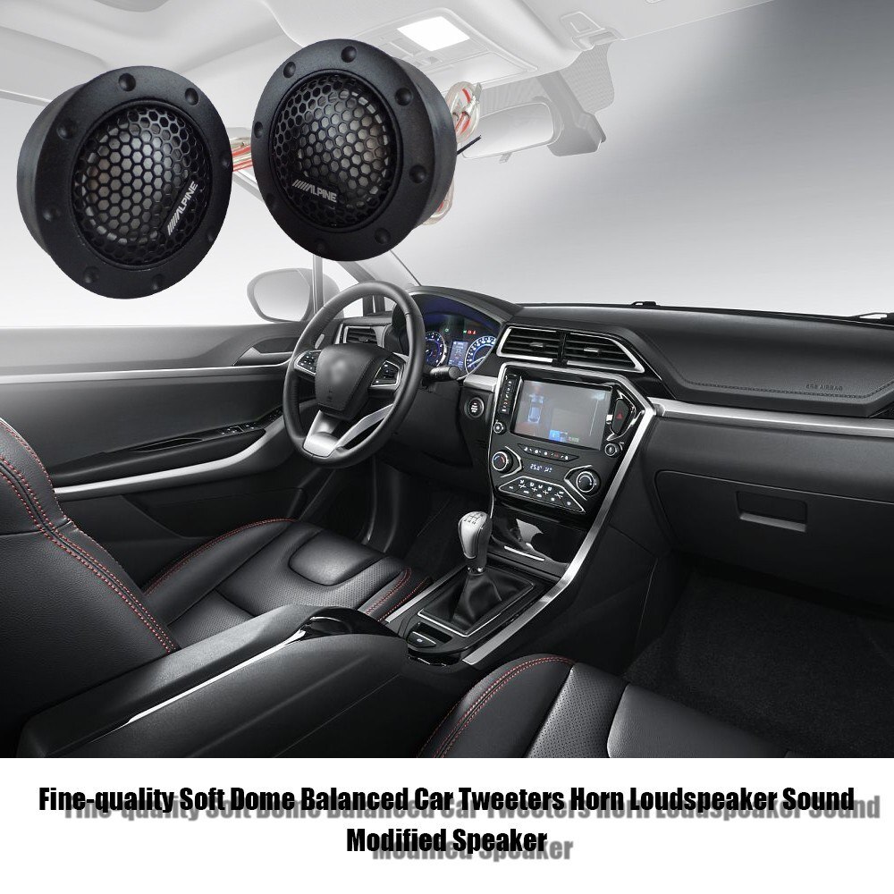 Tweeters Balanced Car Horn Loudspeaker Fine Soft D... Grandado