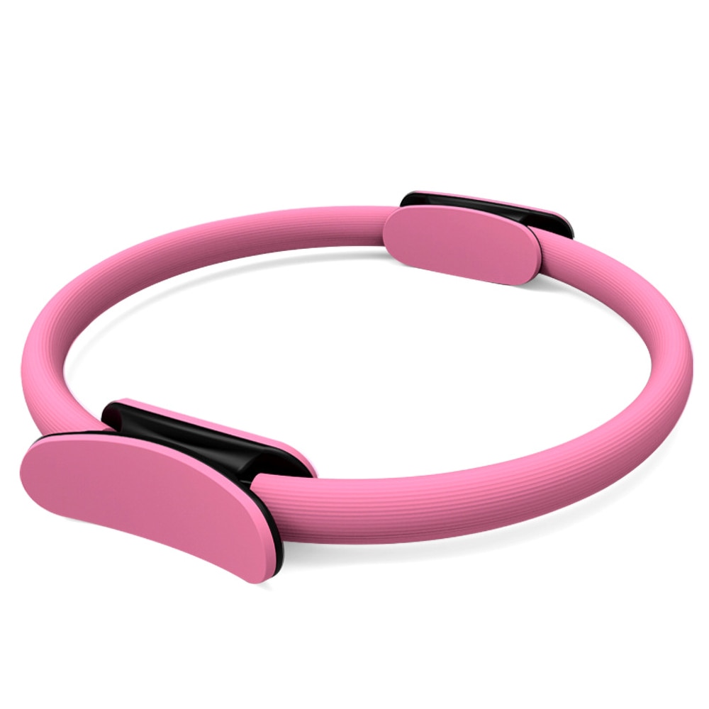 Professionale di Yoga Pilates Cerchio di Sport Anello Magico Delle Donne di Fitness Cinetica Resistenza del Cerchio di Allenamento di Ginnastica Pilates Accessori 4 di Colore: Colore rosa