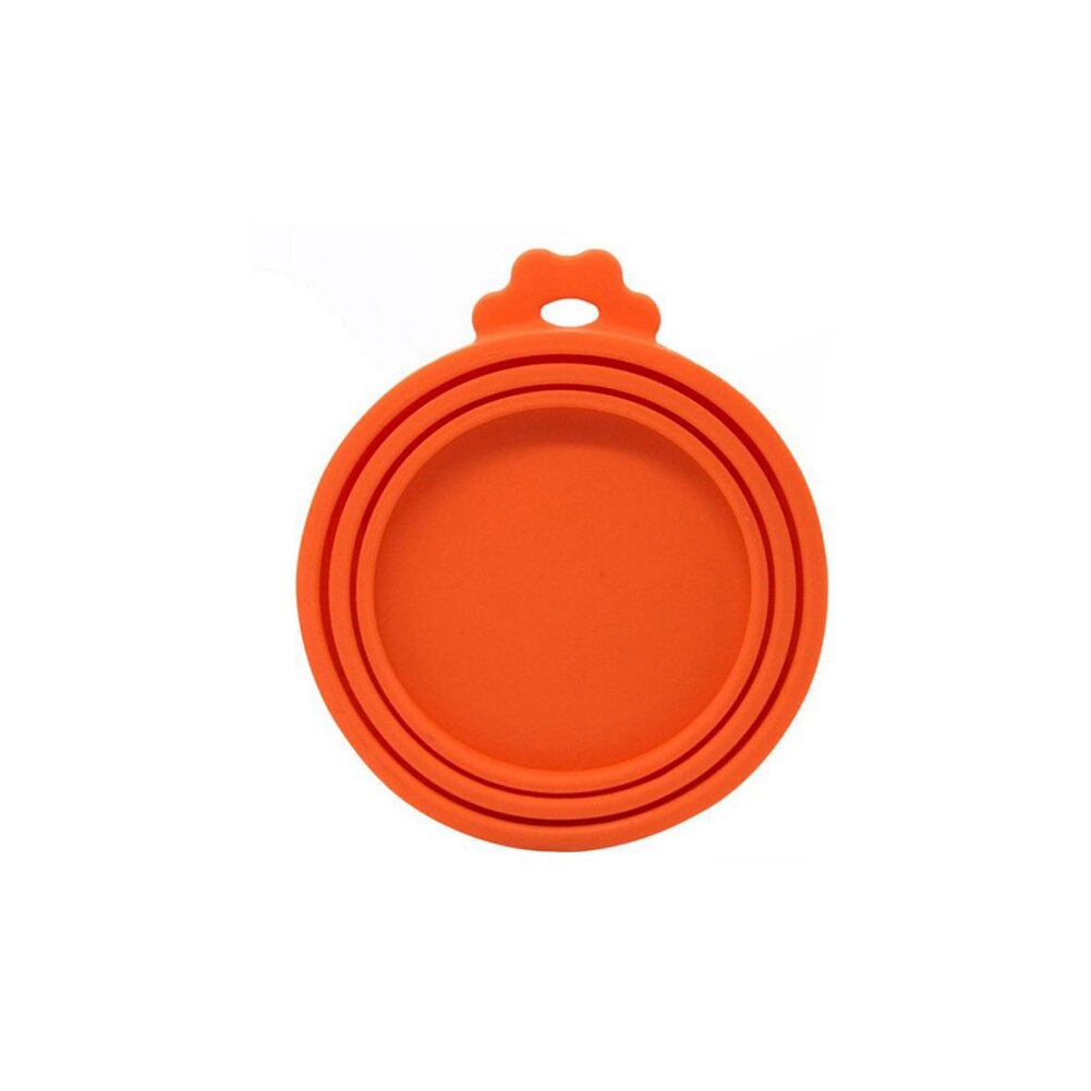 3 In 1 Reusable Food Storage Lid Keep Fresh Tin Cover Cans Cap Pet Can Box Cover Silicone Can Lid Kitchen Sealing Supplies: A
