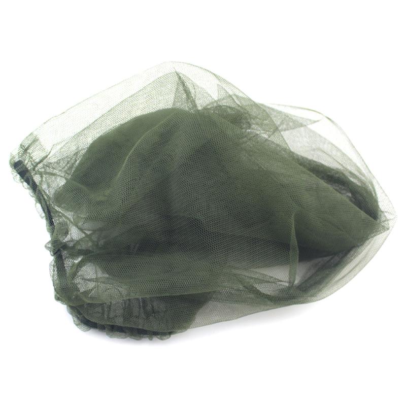 Berretti da pesca zanzara insetto insetto maglia testa rete protezione viso viaggi campeggio all'aperto cappuccio maschera parasole traspirante