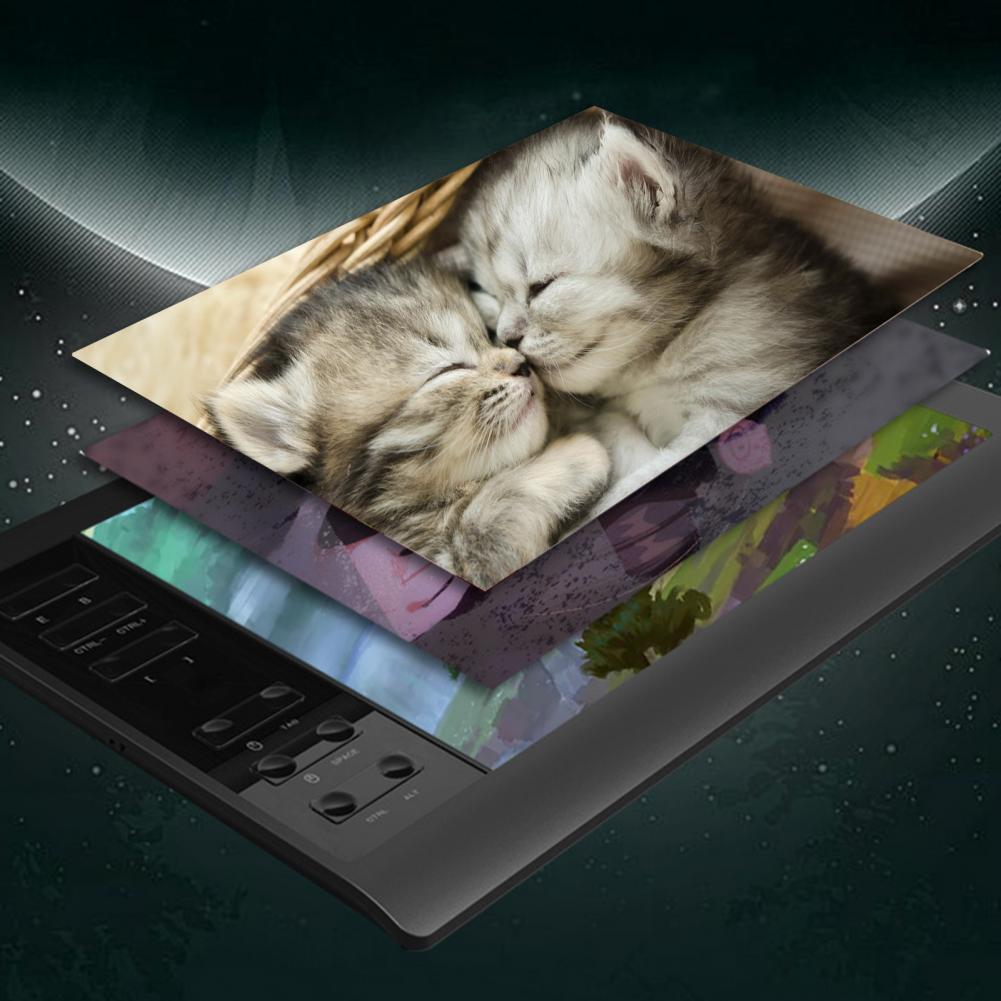 G10 Digital Tablet Durable Quick Reading 10 x 6 Inch Graphic Drawing Pad for Phone Tablet Laptop