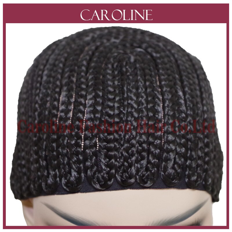 Cornrow Wig Caps For Making Wigs With Elastic Band Braided Cap For Weave Wig Rosa Hair Products Women Hairnets Easycap 6038